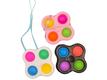 Fidget Pop Spinner - 4 Corner Assorted (each)