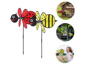 Windmill Bee Shape 1pcs Assorted