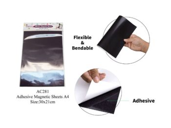 Adhesive Magnetic Sheets A4 1pcs