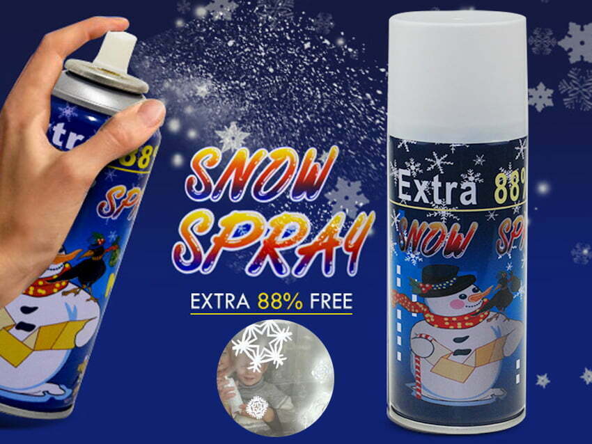 Snow Spray Bomb 250 ml Christmas