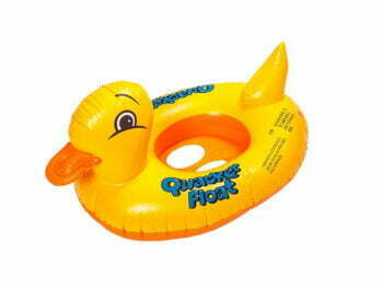 Swimming Float Boat 70cm Yellow Duck